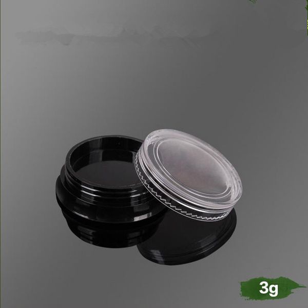 3ml plastic cosmetic container black plastic cream jar makeup sample jar cosmetic packaging bottle f2017296
3ml plastic cosmetic container black plastic cream jar makeup sample jar cosmetic packaging bottle f2017296