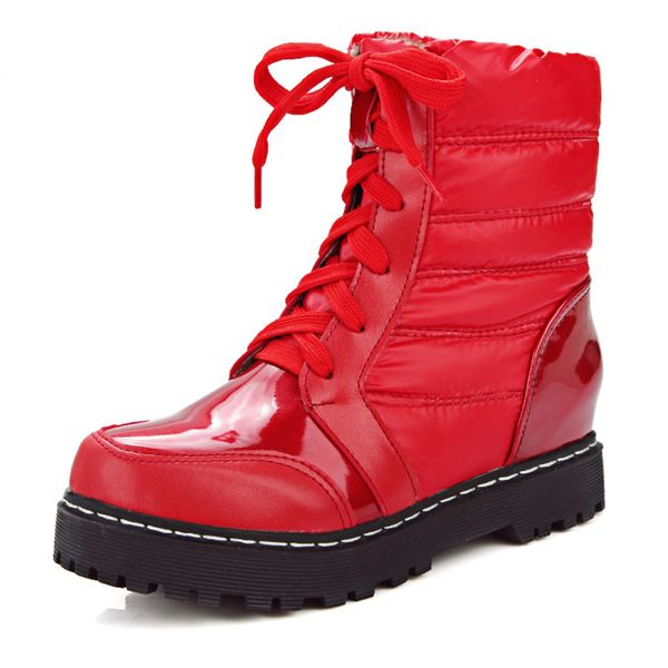 new fashion winter boots ladies keep warm snow boots platform shoes woman ankle boots waterproof casual riding, Black
new fashion winter boots ladies keep warm snow boots platform shoes woman ankle boots waterproof casual riding, Black