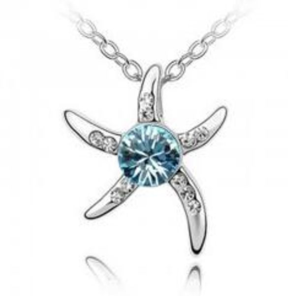 starfish necklace crystal jewelry fashion silver plated inlaid diamond exquisite new designs necklaces for women christmas gift
starfish necklace crystal jewelry fashion silver plated inlaid diamond exquisite new designs necklaces for women christmas gift