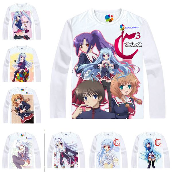anime shirt c3 c cube t-shirts multi-style long sleeve fear kubrick fear cubrick cosplay motivs hentai shirts, White;black
anime shirt c3 c cube t-shirts multi-style long sleeve fear kubrick fear cubrick cosplay motivs hentai shirts, White;black