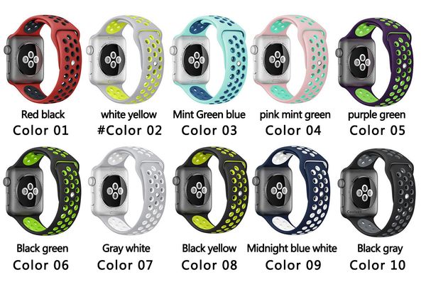 38 42mm watch band for iwatch 40 44 erie original with light flexible breathable ilicone watch trap band for apple watch erie 4 3 2 1
38 42mm watch band for iwatch 40 44 erie original with light flexible breathable ilicone watch trap band for apple watch erie 4 3 2 1