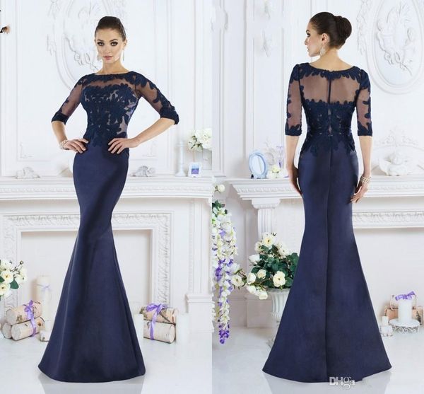 2017 half sleeves neck lace appliques mermaid mother of the bride dresses for wedding sheer crew see through back evening gowns, Black;red
2017 half sleeves neck lace appliques mermaid mother of the bride dresses for wedding sheer crew see through back evening gowns, Black;red