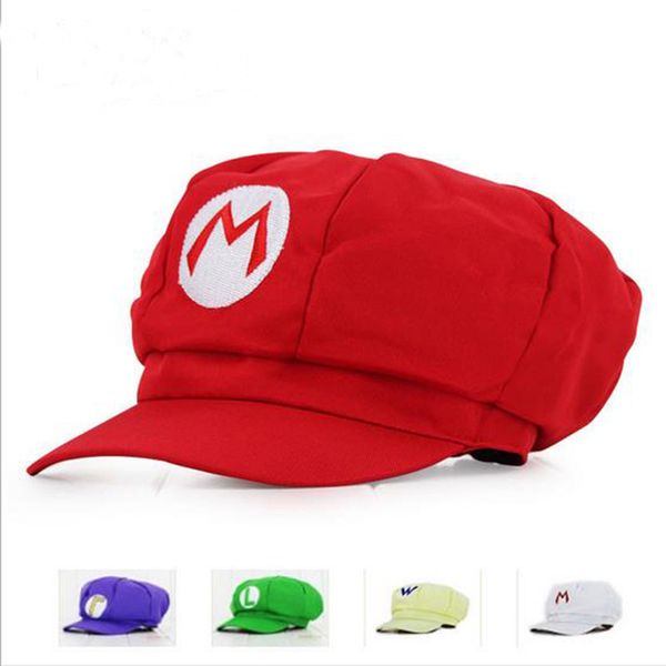 dhl 2017 new cartoon super mario hats cosplay fashion costume baseball hats caps sneaker hip hop berets hat gd-h01, Blue;gray
dhl 2017 new cartoon super mario hats cosplay fashion costume baseball hats caps sneaker hip hop berets hat gd-h01, Blue;gray