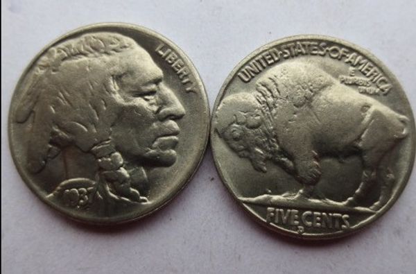 Date 1937d 3-legged Buffalo Nickel five cents COINS COPY Promotion Cheap Factory Price nice home Accessories Coins
Date 1937d 3-legged Buffalo Nickel five cents COINS COPY Promotion Cheap Factory Price nice home Accessories Coins