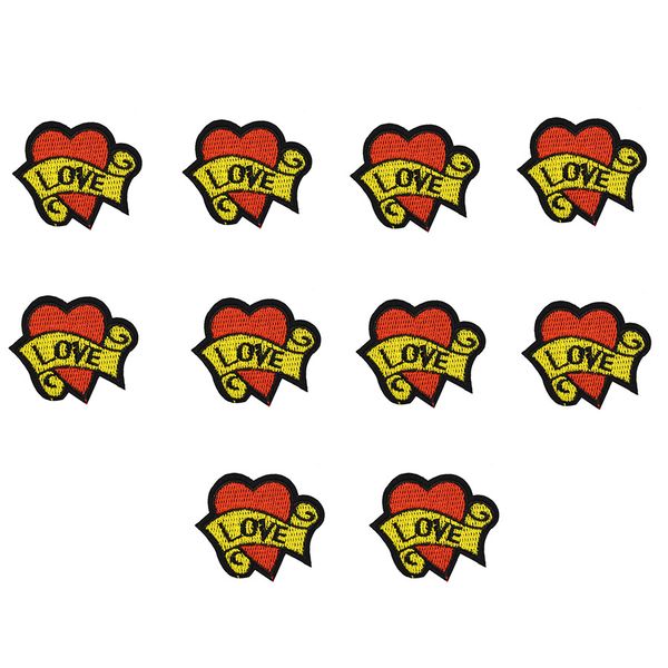 1pcs love heart embroidery patches for clothing iron patch for clothes applique sewing accessories stickers badge on clothes iron on patch, Black
1pcs love heart embroidery patches for clothing iron patch for clothes applique sewing accessories stickers badge on clothes iron on patch, Black