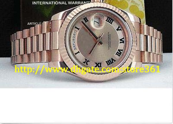 store361 new arrive watch everose gold president ii concentric roman - 218235, Slivery;brown
store361 new arrive watch everose gold president ii concentric roman - 218235, Slivery;brown
