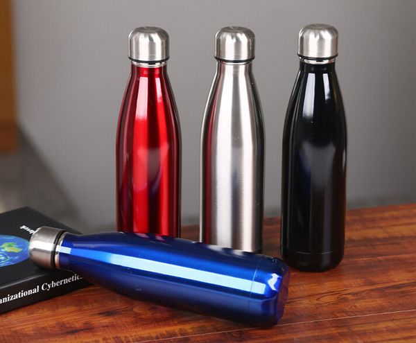 17oz electroplating stainless steel cola shape water bottle with lid logo fashion outdoor sports bottle double wall vacuum insulated cup
17oz electroplating stainless steel cola shape water bottle with lid logo fashion outdoor sports bottle double wall vacuum insulated cup