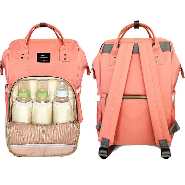 

Wholesale- PYETA Fashion Mummy Maternity Nappy Bag Brand Large Capacity Baby Bag Travel Backpack Desinger Nursing Bag