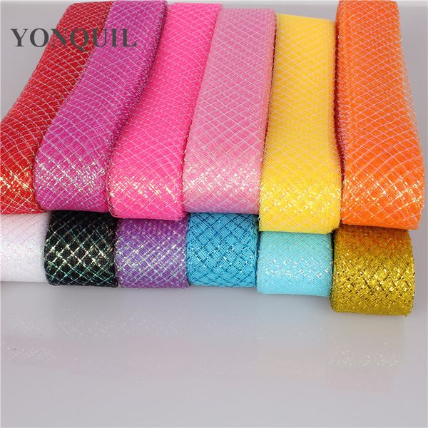 12colors avaliable width 4.5cm horsehair polyester fabric flat plain crinoline braid mesh ribbon headpiece material100yard/lot, Slivery;golden
12colors avaliable width 4.5cm horsehair polyester fabric flat plain crinoline braid mesh ribbon headpiece material100yard/lot, Slivery;golden