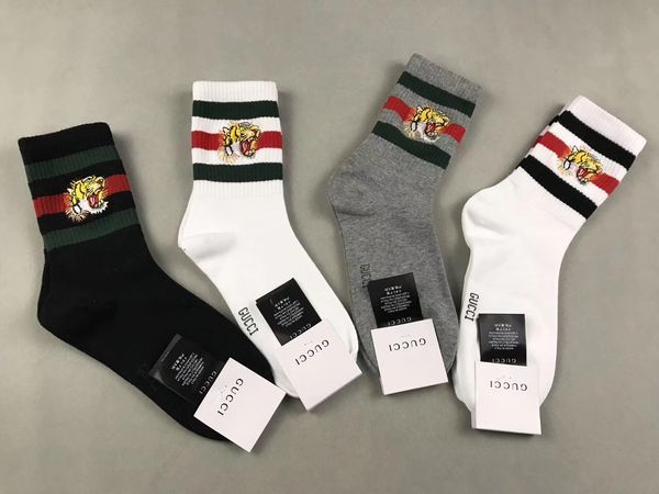 2017 new 4pairs embroidery tiger head socks antibacterial deodorant cotton fashion socks 2white 1black 1grey sport socks, Black
2017 new 4pairs embroidery tiger head socks antibacterial deodorant cotton fashion socks 2white 1black 1grey sport socks, Black