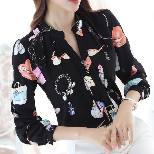 blusas women blouses ladies chiffon long sleeve floral shirt women slim camisas mujer plus size chemise femme white black
blusas women blouses ladies chiffon long sleeve floral shirt women slim camisas mujer plus size chemise femme white black