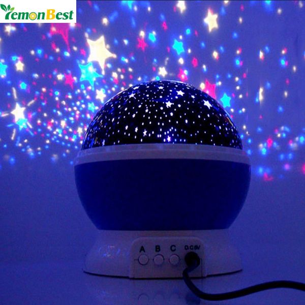 wholesale- lemonbest new romantic new rotating star projector moon sky rotation night light lamp projection with high quality kids bed lamp
wholesale- lemonbest new romantic new rotating star projector moon sky rotation night light lamp projection with high quality kids bed lamp