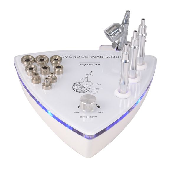 

2 in 1 microdermabra ion machine with oxygen prayer diamond dermabra ion for kin peeling face clean ing home u e dhl hipping