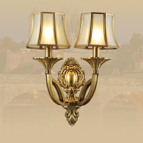 all copper wall lamps european style simple bedroom bedside wall lights american light tv background lamp villa corridor mirror
all copper wall lamps european style simple bedroom bedside wall lights american light tv background lamp villa corridor mirror