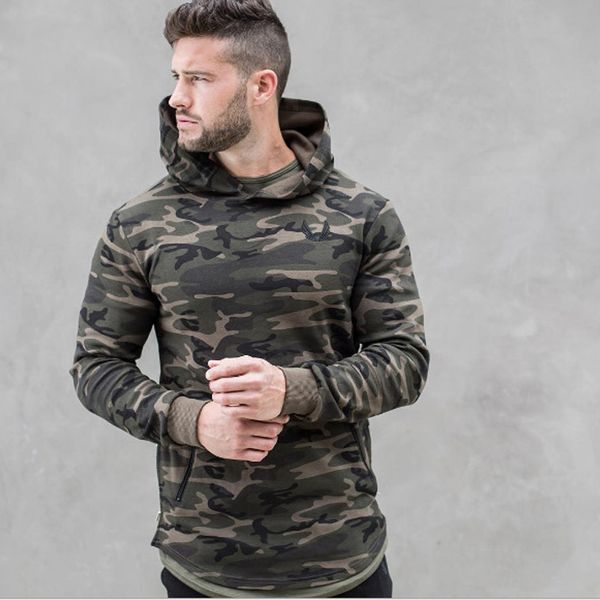wholesale- fitness men's solid camouflage long hem hoodies and sweatshirts cotton bodybuilding clothes slim fit full length sweatshirts, Black
wholesale- fitness men's solid camouflage long hem hoodies and sweatshirts cotton bodybuilding clothes slim fit full length sweatshirts, Black