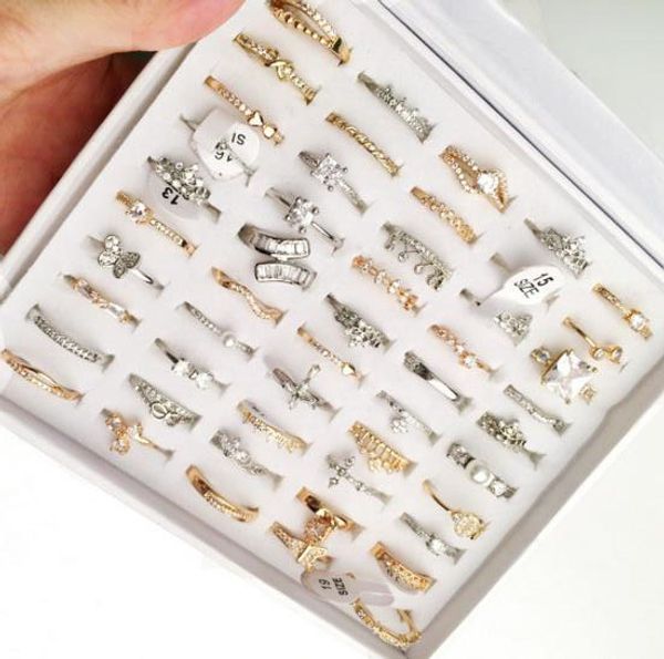 10pcs/lot mix style size not fade fashion ring cluster rings for jewelry gift ri28, Golden;silver
10pcs/lot mix style size not fade fashion ring cluster rings for jewelry gift ri28, Golden;silver