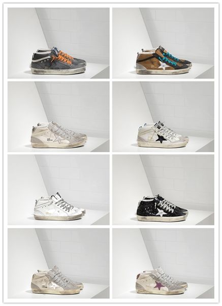 GGDD Gooses Couples Women Super Star Sneakers Shoes Men Scarpe Donna Uomo Mid Star In Pelle All Over Glitter E Stella In Pelle Laminata Blac
GGDD Gooses Couples Women Super Star Sneakers Shoes Men Scarpe Donna Uomo Mid Star In Pelle All Over Glitter E Stella In Pelle Laminata Blac