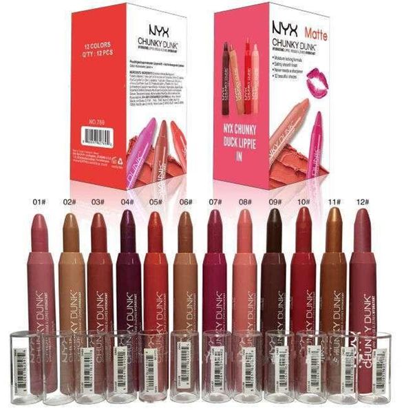 nyx chunky dunk matte lipstick pen crayons lipstick brands lips makeup lipsticks new arrival lip gloss dhl good quality
nyx chunky dunk matte lipstick pen crayons lipstick brands lips makeup lipsticks new arrival lip gloss dhl good quality