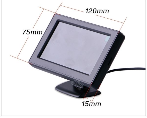 4.3inch tft lcd screen car monitor pz703 2 way video input dc12v automatically display when reversing post
4.3inch tft lcd screen car monitor pz703 2 way video input dc12v automatically display when reversing post