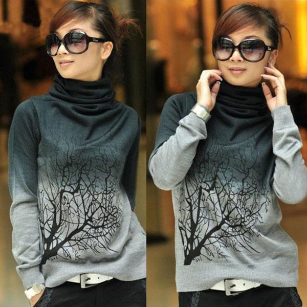 wholesale-long sleeve girl women turtleneck sweater knitting wool sweater blouse, White;black
wholesale-long sleeve girl women turtleneck sweater knitting wool sweater blouse, White;black