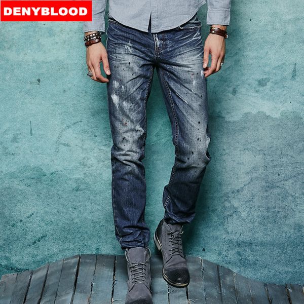 wholesale- 100% cotton denim mens jeans 2016 spring new arrival slim straight distressed jeans ripped destroyed casual pants 151104-2, Blue
wholesale- 100% cotton denim mens jeans 2016 spring new arrival slim straight distressed jeans ripped destroyed casual pants 151104-2, Blue