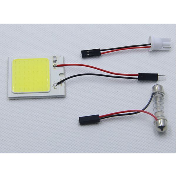 nonpolarity 10pcss/lot cob bulbs 48 led car led light 12v 24v 48 smd panel dome interior lamps with t10 + festoon adapters
nonpolarity 10pcss/lot cob bulbs 48 led car led light 12v 24v 48 smd panel dome interior lamps with t10 + festoon adapters