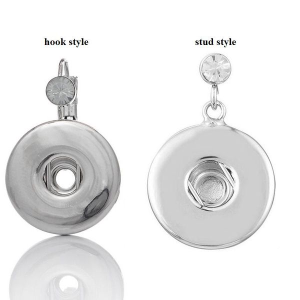 fashion hook earring,clear rhinestone chunks metal ginger 18mm snap button earrings stud for women jewelry, Silver
fashion hook earring,clear rhinestone chunks metal ginger 18mm snap button earrings stud for women jewelry, Silver