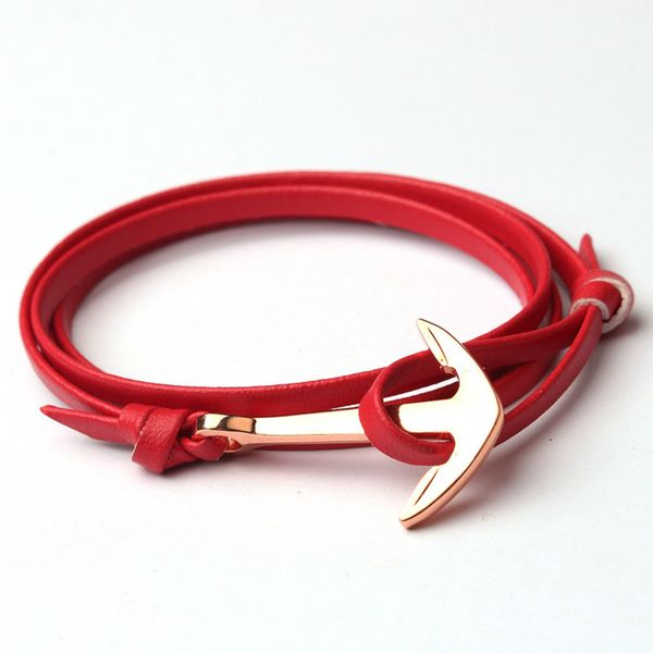 leather bracelets men women multilayer leather wrap bracelets with gold anchor fashion leather bracelet 9 colors, Golden;silver
leather bracelets men women multilayer leather wrap bracelets with gold anchor fashion leather bracelet 9 colors, Golden;silver