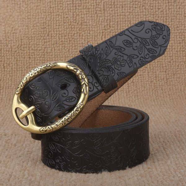 wholesale- 100% genuine leather belt women 2016 fashion female belt luxury designer belts for women 90-115cm, Black;brown
wholesale- 100% genuine leather belt women 2016 fashion female belt luxury designer belts for women 90-115cm, Black;brown