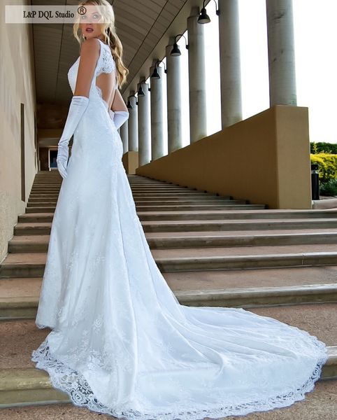 lace mermaid wedding dress backless sweep train long bridal gowns vintage wedding dresses lace white,ivory
lace mermaid wedding dress backless sweep train long bridal gowns vintage wedding dresses lace white,ivory