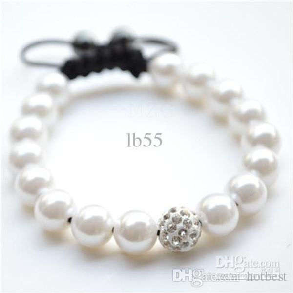 new style white pearl micro pave cz disco10mm ball bead micro pave crystal shamballa bracelet women jewelry t35322, Black
new style white pearl micro pave cz disco10mm ball bead micro pave crystal shamballa bracelet women jewelry t35322, Black