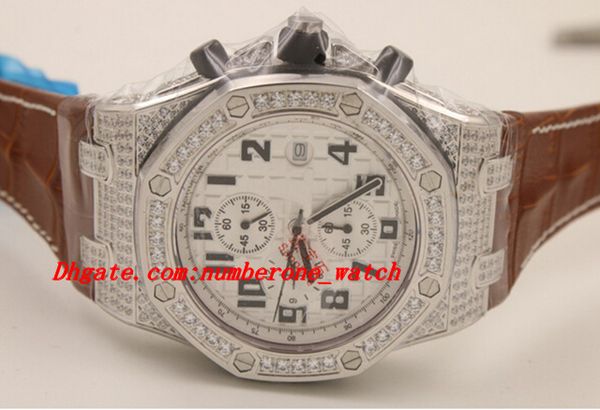 mens watch diamond bezel luxury watches wristwatch noble brownleather band offshore quartz movement satch original clasp, Slivery;brown
mens watch diamond bezel luxury watches wristwatch noble brownleather band offshore quartz movement satch original clasp, Slivery;brown