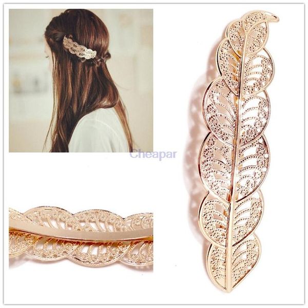 wholesale- 2015 new arrival fashion vintage gold open metal lace leaf hairpins hair clips for women grampos para cabelo bijoux wholesale
wholesale- 2015 new arrival fashion vintage gold open metal lace leaf hairpins hair clips for women grampos para cabelo bijoux wholesale