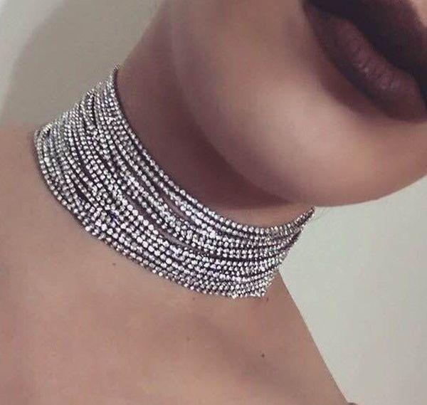 multilayer rhinestone choker crystal maxi dress statement necklace wedding chokers collar jewelry gold silver color qd
multilayer rhinestone choker crystal maxi dress statement necklace wedding chokers collar jewelry gold silver color qd