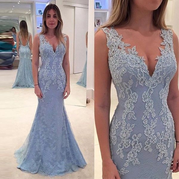 new lavender deep v neck backless mother of the bride dress mermaid lace crystal beads evening gown custom size handmade appliques, Black;red
new lavender deep v neck backless mother of the bride dress mermaid lace crystal beads evening gown custom size handmade appliques, Black;red