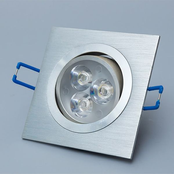 New quare ilver hell 9w 2 9w led rece ed down light dimmable ac90 260v cri85 nature white 4000k driver ce ul aa
New quare ilver hell 9w 2 9w led rece ed down light dimmable ac90 260v cri85 nature white 4000k driver ce ul aa
