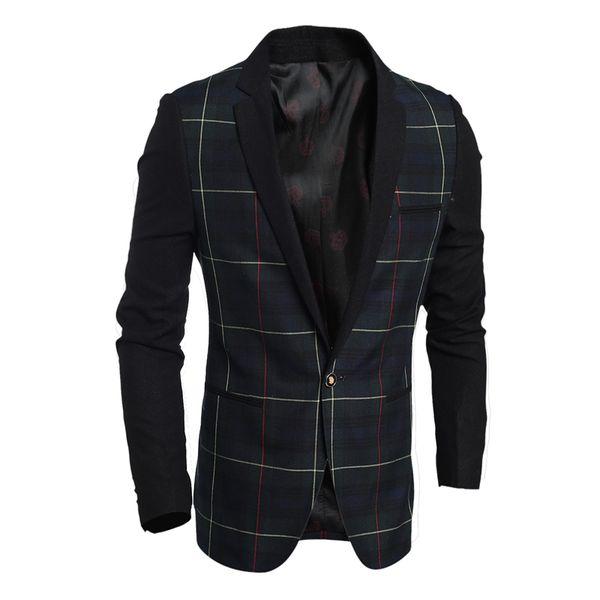 wholesale- asian size new fashion casual cotton slim blazer korea style suit male jacket blazer men, White;black
wholesale- asian size new fashion casual cotton slim blazer korea style suit male jacket blazer men, White;black