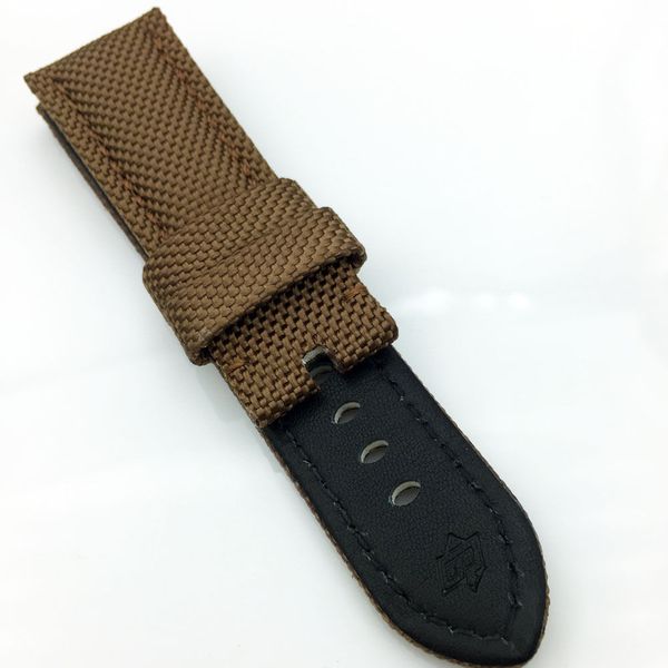 26mm pam strap canvas for fashion good calf watch leather band quality luxury 125/80mm watch nfggw, Slivery;brown
26mm pam strap canvas for fashion good calf watch leather band quality luxury 125/80mm watch nfggw, Slivery;brown