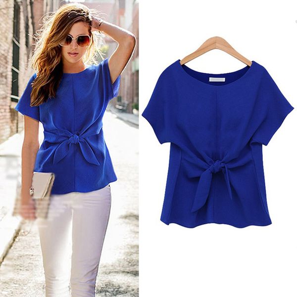 ladies size round t neck for fashion plus sleeve designer t shirt woman bow short women summer shirts chiffon womens casual shirts hkem, Black
ladies size round t neck for fashion plus sleeve designer t shirt woman bow short women summer shirts chiffon womens casual shirts hkem, Black