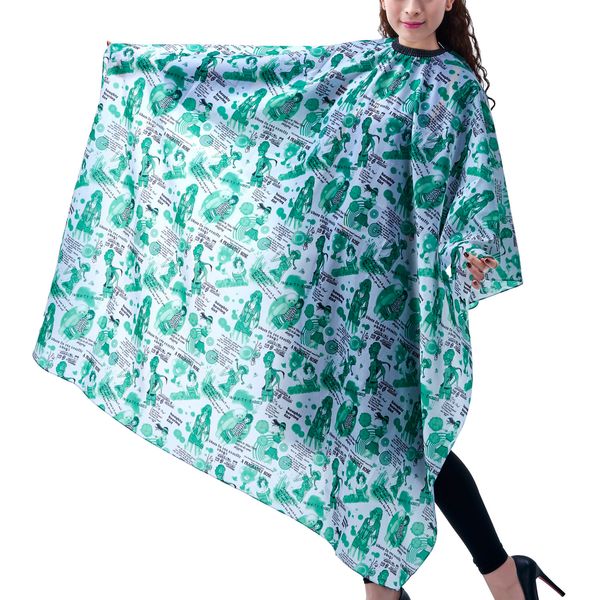 salon professional hair styling cape, fashion pattern hair cutting coloring waterproof hairdresser wai cloth barber gown hairdressing wrap
salon professional hair styling cape, fashion pattern hair cutting coloring waterproof hairdresser wai cloth barber gown hairdressing wrap
