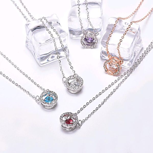 new sparkling dance pendant necklace 925 solid sterling silver round zircon hollow pendants jewelry for women birthday gift
new sparkling dance pendant necklace 925 solid sterling silver round zircon hollow pendants jewelry for women birthday gift