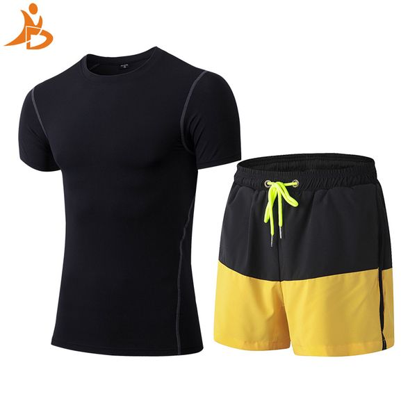 wholesale- yd 2017 logo custom compression running set quick dry gym sportswear fitness tight short t shirt shorts men tracksuit sport suit, Black;blue
wholesale- yd 2017 logo custom compression running set quick dry gym sportswear fitness tight short t shirt shorts men tracksuit sport suit, Black;blue