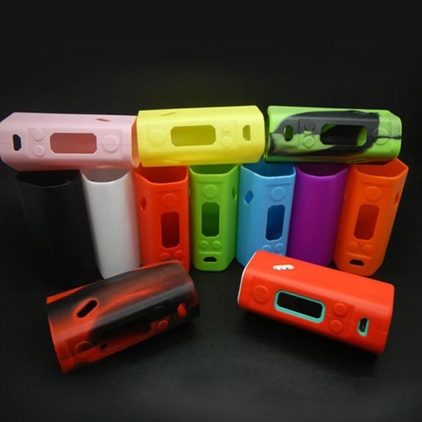 

Silicone Case RX200 TC Silicon Bag Colorful Rubber Sleeve Protective Cover silica gel Skin For Wismec RX 200W TC Mod DHL Free