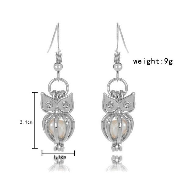fashion love wish pearl cages locket earrings freshwater pearls oyster pendant earrings (excluding pearl canned)hollow out dangle earrings, Silver
fashion love wish pearl cages locket earrings freshwater pearls oyster pendant earrings (excluding pearl canned)hollow out dangle earrings, Silver