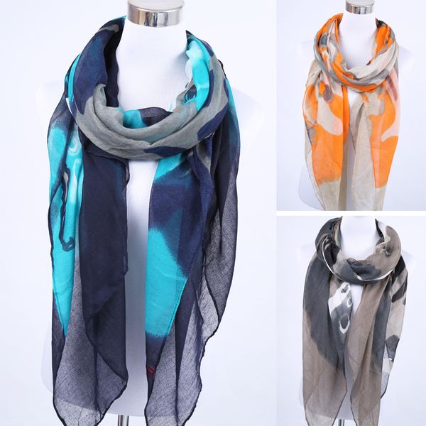 wholesale-1 pcs 100%viscose camouflage black white color print scarf for women mixed style foulard femme shawls and scarves, Blue;gray
wholesale-1 pcs 100%viscose camouflage black white color print scarf for women mixed style foulard femme shawls and scarves, Blue;gray