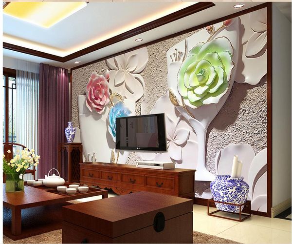 custom any size relief 3d flower 3d tv backdrop mural 3d wall papers for tv backdrop
custom any size relief 3d flower 3d tv backdrop mural 3d wall papers for tv backdrop