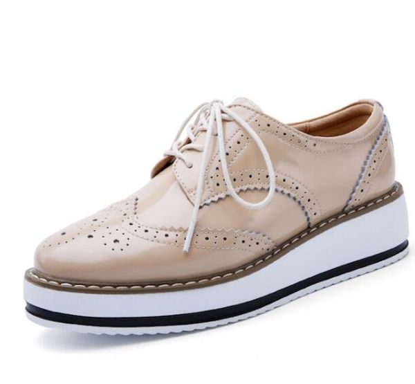 creepers women flats beige brogue platform wholesale leather patent brand up pointed toe lace vintage shoes breathable shoes oxfords iqjvn, Black
creepers women flats beige brogue platform wholesale leather patent brand up pointed toe lace vintage shoes breathable shoes oxfords iqjvn, Black
