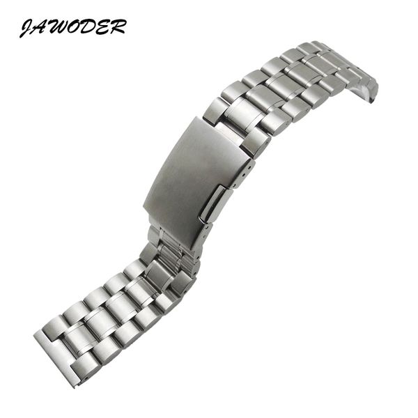 JAWODER Watchband 12 14 16 18 20 22 24mm Pure Solid Stainless Steel Polishing+Brushed Watch Band Strap Deployment Buckle Bracelets
JAWODER Watchband 12 14 16 18 20 22 24mm Pure Solid Stainless Steel Polishing+Brushed Watch Band Strap Deployment Buckle Bracelets