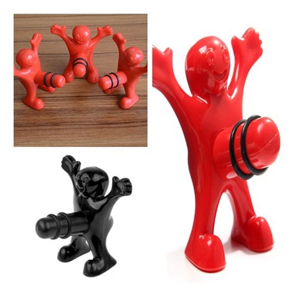 new creative happy man bottle plugs little red men spoof wine sers funny sealed storage kitchen bar tools ic547
new creative happy man bottle plugs little red men spoof wine sers funny sealed storage kitchen bar tools ic547