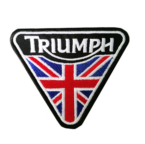 High Quality 10*8 cm The Union Flag TRIUMPH Embroidery Patch Iron on Patch for Clothes
High Quality 10*8 cm The Union Flag TRIUMPH Embroidery Patch Iron on Patch for Clothes